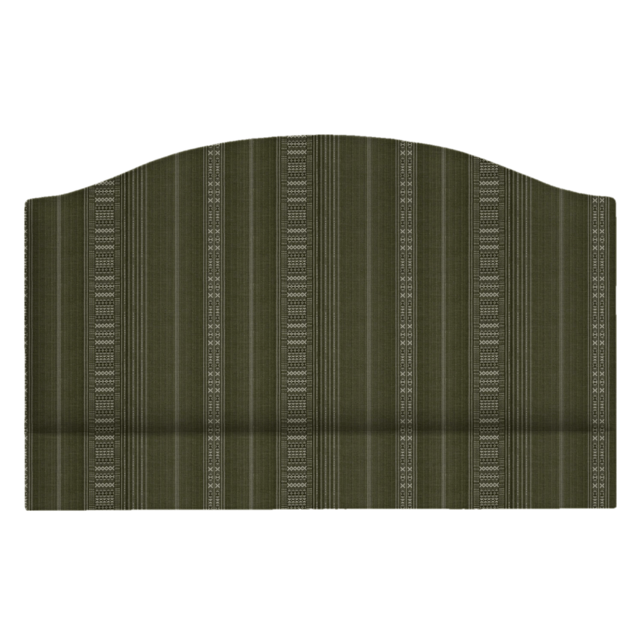 Ethnic Stripe - Dark Green, Folly