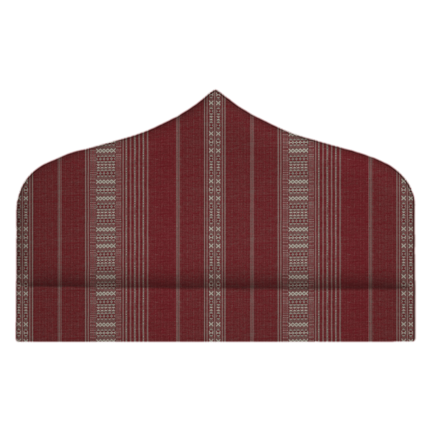 headboard-ethnic-stripe-red