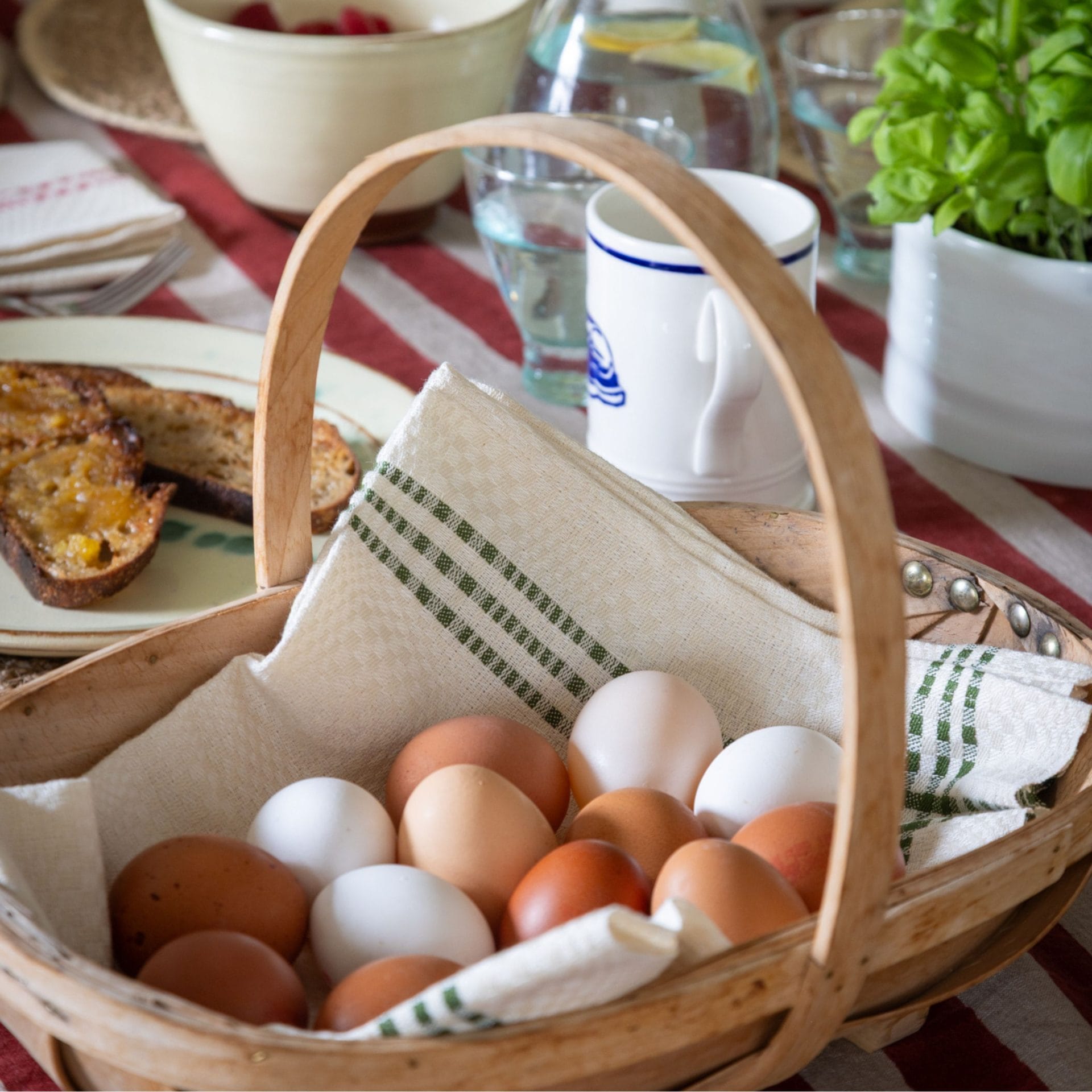 Green tea towel_lifestyle